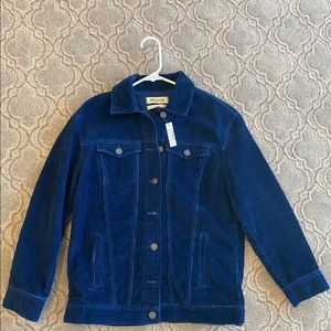 NWT Madewell corduroy jacket